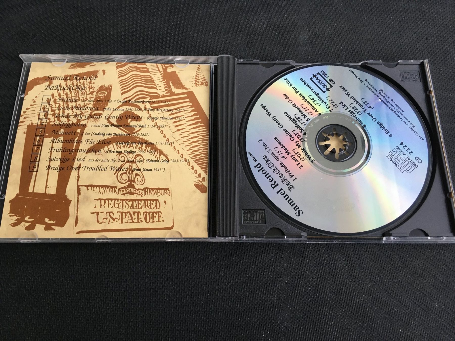CD: Samuel Renold - Barockoko -CD- – Usato da St.Gallen venduto da MedienJoe 1