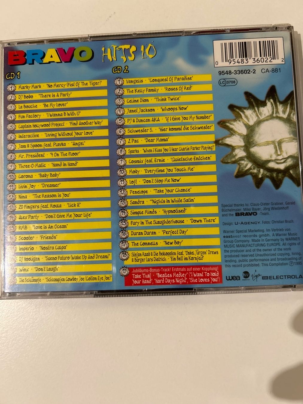 CDs: CD- Bravo Hits 10 – Gebraucht aus Guntershausen von Gloominati 1