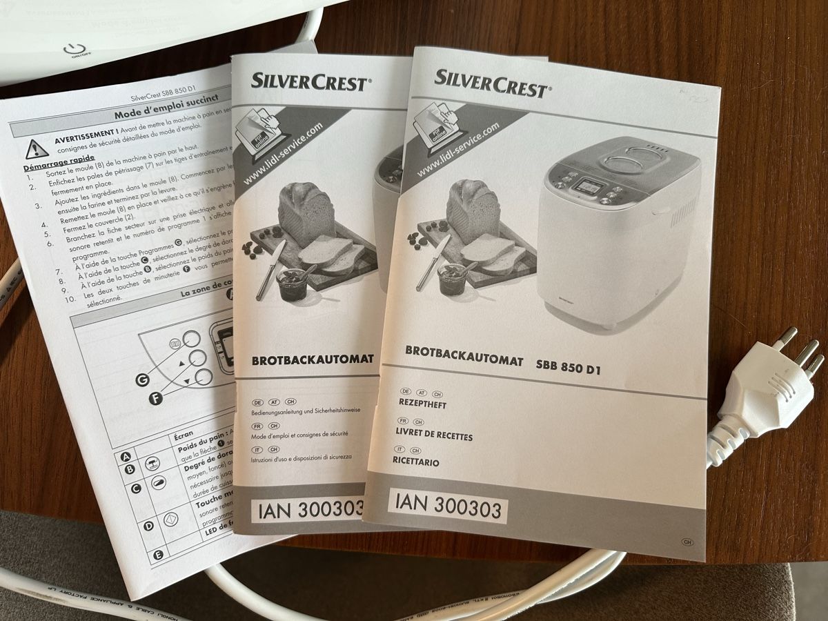 SilverCrest Elettrodomestici da cucina: Silvercrest bread maker – Nuovo (secondo la descrizione) da bözberg venduto da amy_7wz8 4