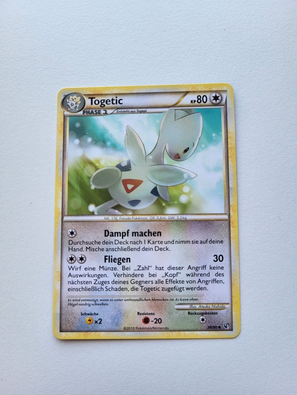 Pokémon Carte collezionabili: Togetic (Undaunted 39/90) – Usato da Erlenbach ZH venduto da ram_mjn5