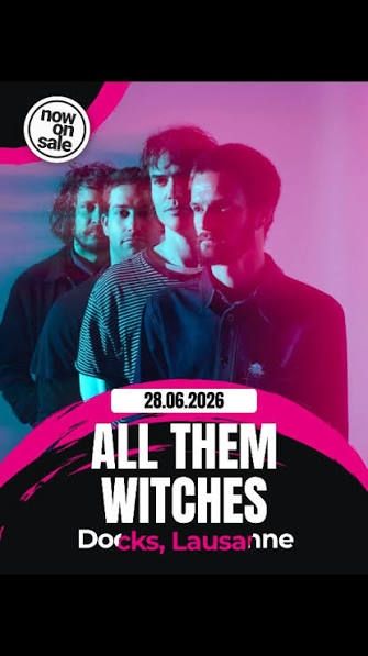 Biglietti: 2 Tickets all them witches 28.06.2026 – Nuovo e nell'imballaggio originale da Kriens venduto da thi_cst5