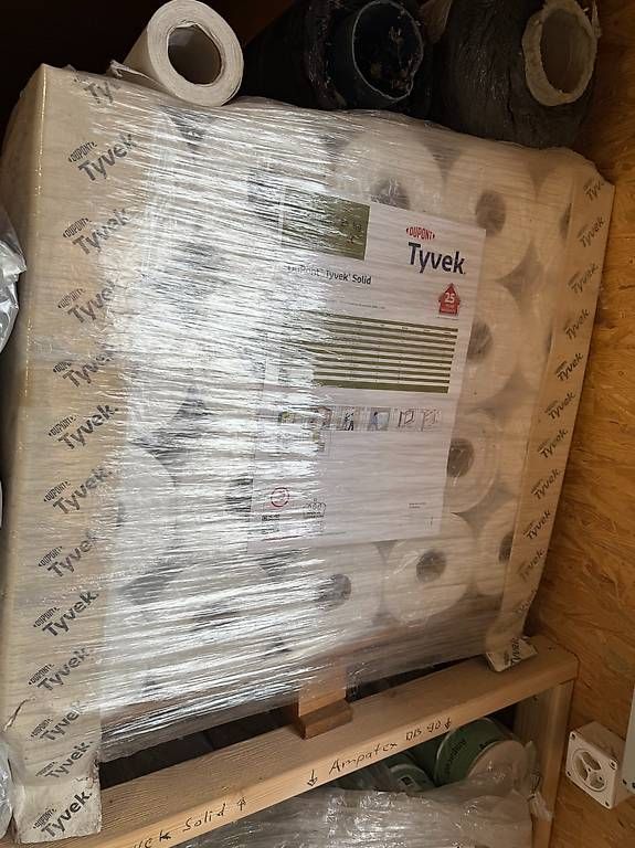 Sanitari: Winddichtungsfolie Ampack Tyvek Solid – Usato da Arbon venduto da Hermann1978