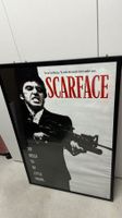Scarface Filmplakat mit Tony Montana gedruckt