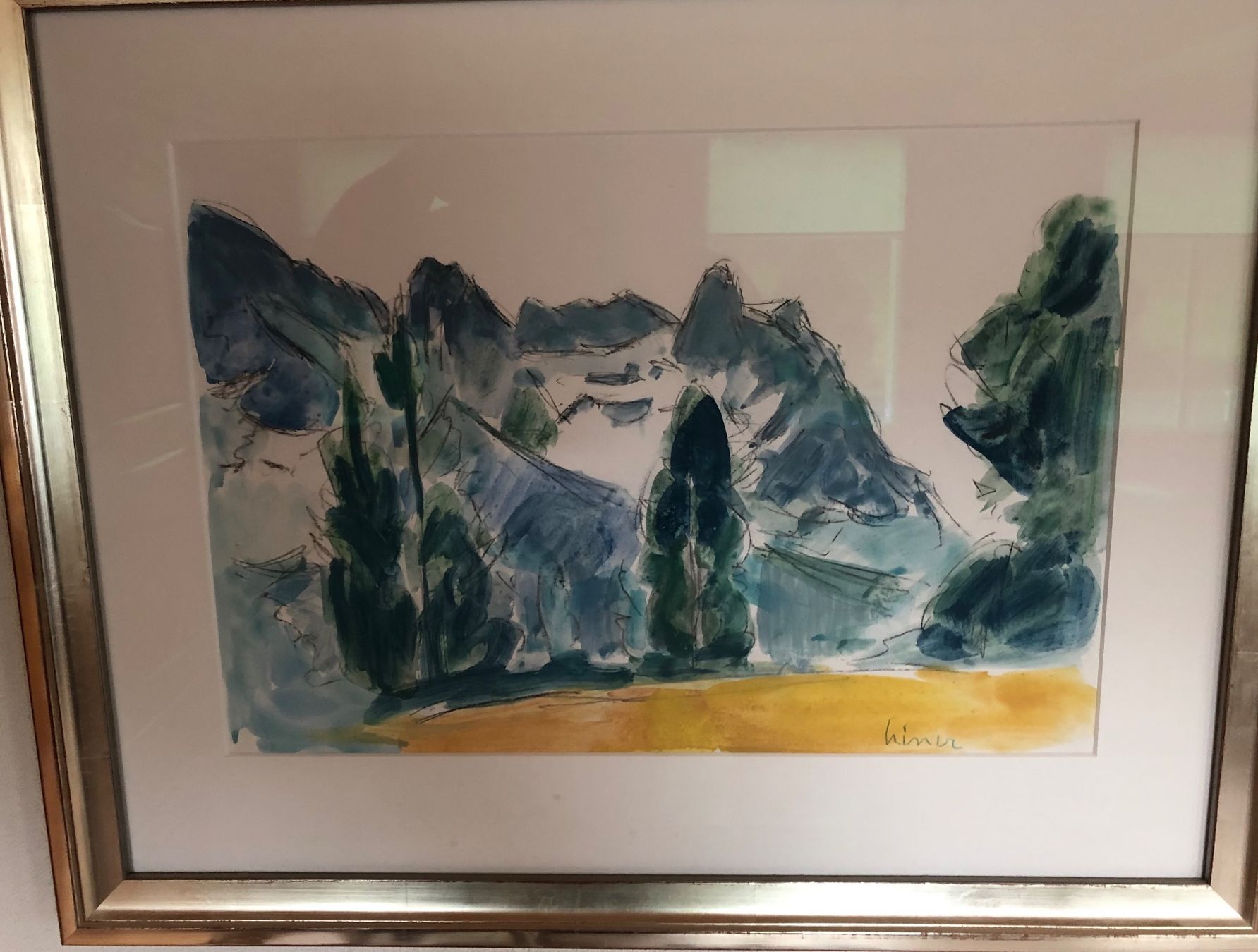 Dipinti: Original Aquarell Carl Walter Liner Appenzell – Usato da Weissbad venduto da 7733110