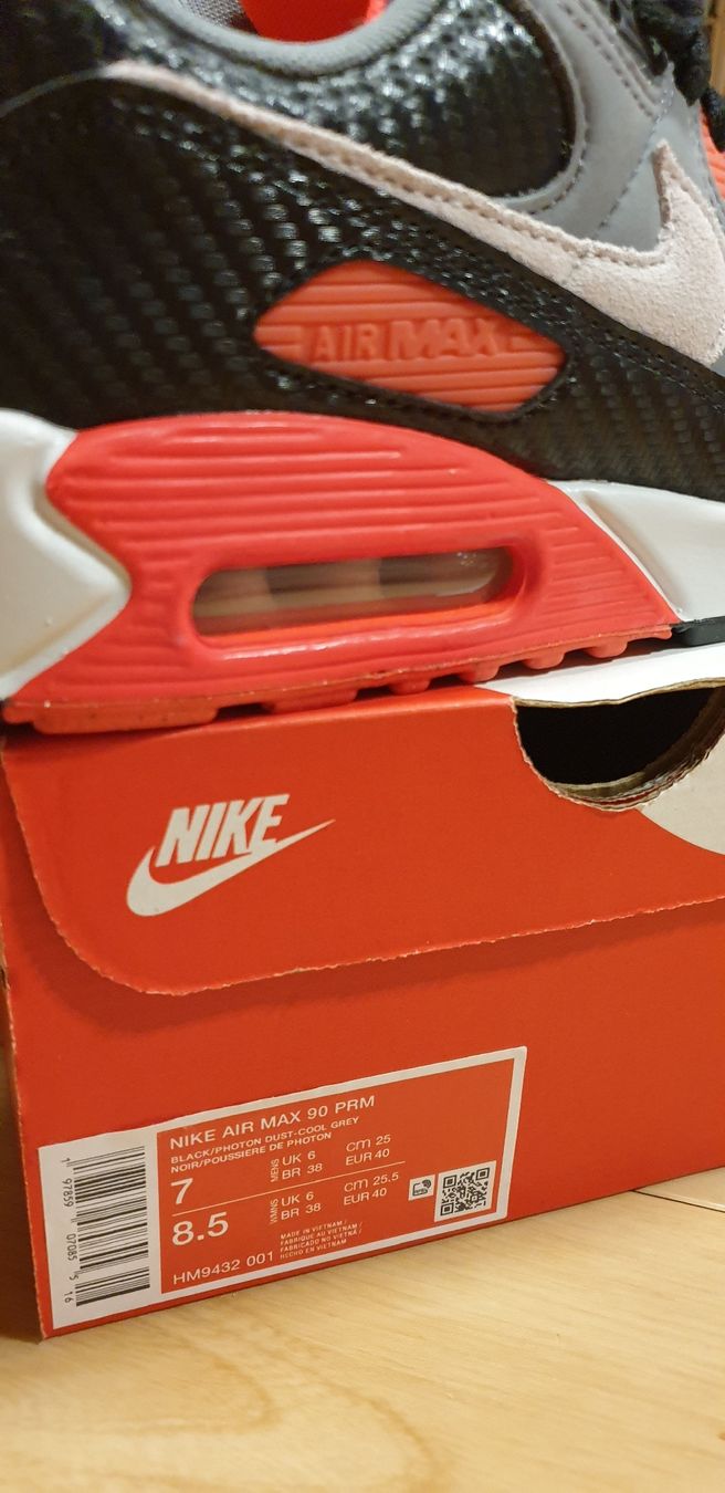 Nike Scarpe da uomo: Nike Air Max 90 Premium GR. 40 Neu mit Verpackung – Nuovo e nell'imballaggio originale da Val D Illiez venduto da SnowRoof 5