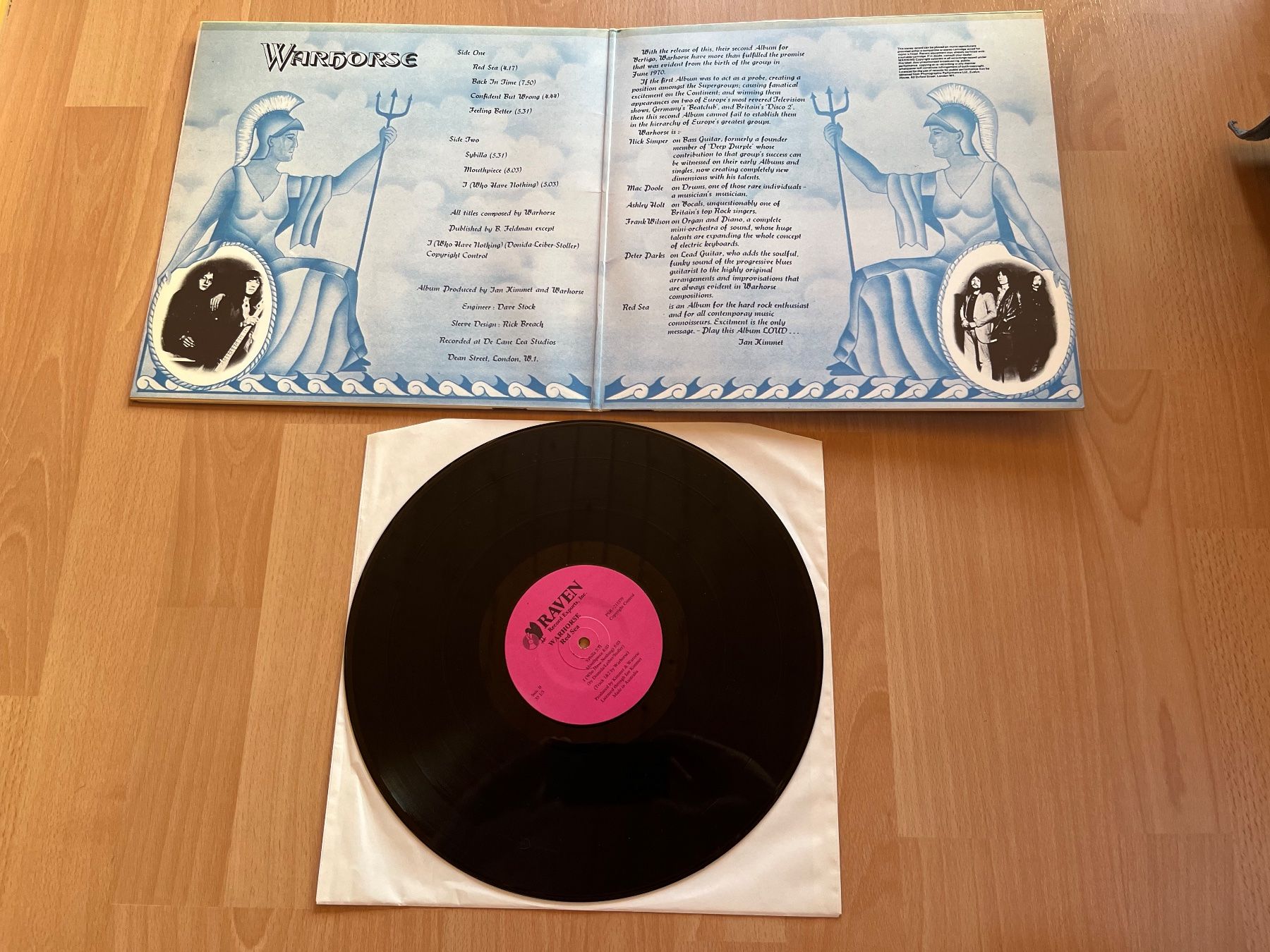 Schallplatten: Warhorse - Red Sea – Gebraucht aus Giebenach von Wurlitzer70 1