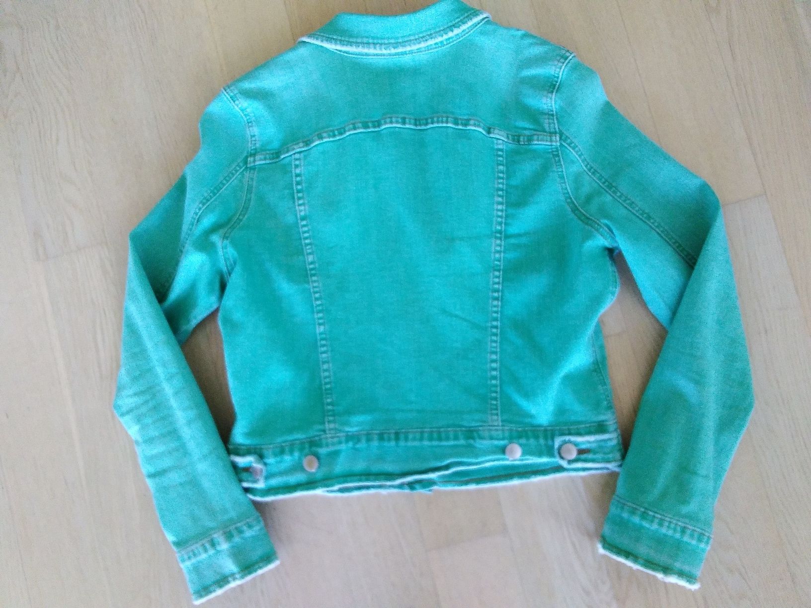 Giacche: mf2 Jeans Jacke hellgrün Stone washed Size S – Usato da Buchrain venduto da QueenyHE51 5