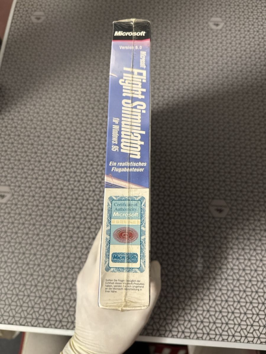 Microsoft Giochi: Microsoft Flight Simulator Windows 95 - Rarität! SEALED NEU – Nuovo (secondo la descrizione) da Basel venduto da Gamebeard 5