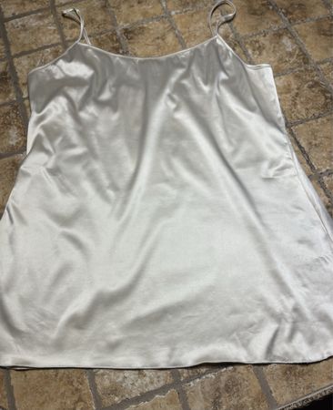 Top/Sottoveste di raso 🇮🇹-Tg L-Nuova✨glamour
