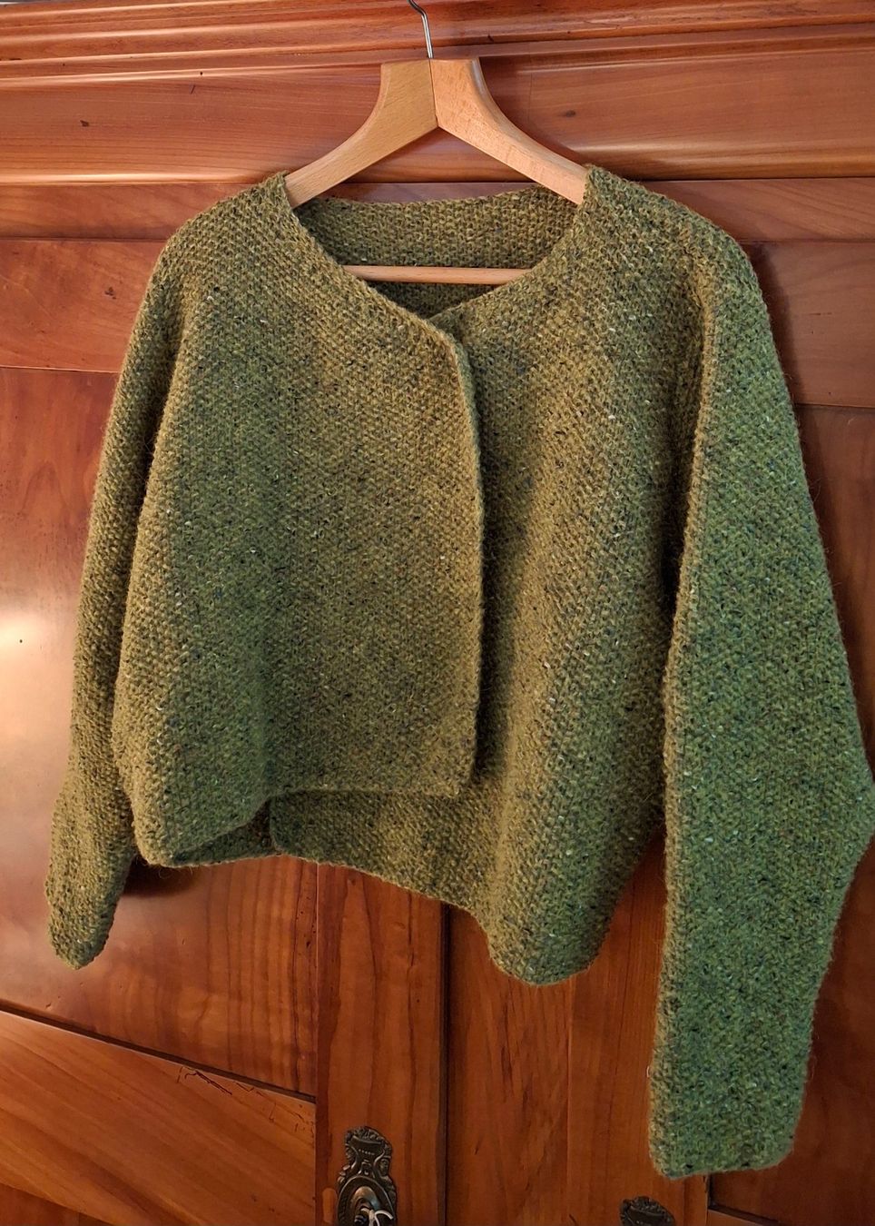 Giacche: Jäckchen "Sheperd" mit Alpaca, handgestrickt   NEU – Nuovo (secondo la descrizione) da Langenthal venduto da Handstrick 5