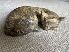 Katze Holzfigur, ds Design