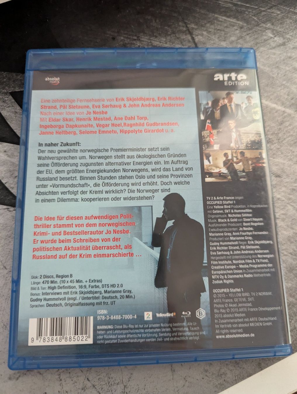 Alle DVDs: Occupied Staffel 1 Blu Ray DVD - Jo Nesbo 2 Disc – Gebraucht aus Hünenberg See von SpecialEditionGaming 1