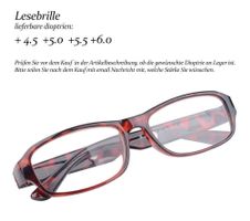 Lesebrille hohe Sehstärke +5.0+5.5 Modell klassisch