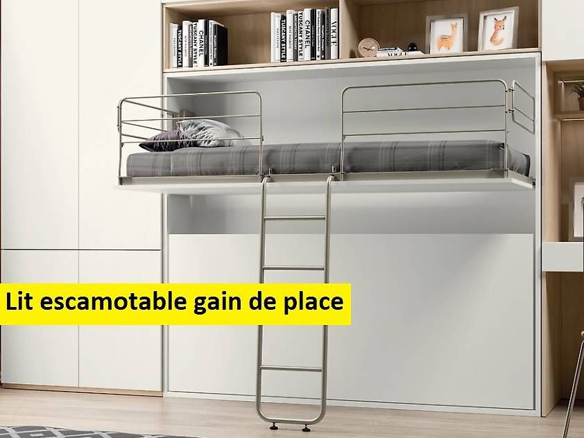 Letti: Lit à étages escamotable 90 x 200 cm – Nuovo e nell'imballaggio originale da Lausanne venduto da casa56 3
