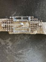 Rare Ceinture Art déco ancienne avec soie 70cm