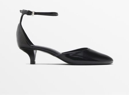 Heels Mary-Jane with rounded toe