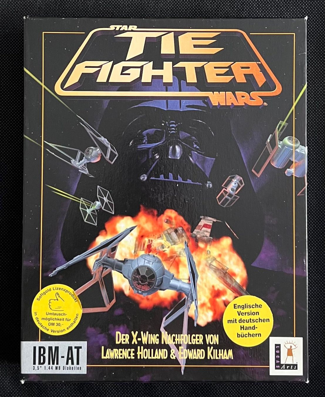 Giochi: PC Big Box Star Wars Tie Fighter Floppy Version – Usato da Schachen LU venduto da retrogamer