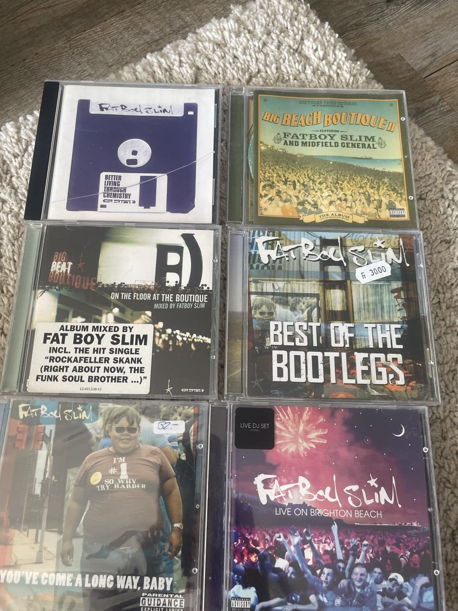 CD: 6 x Fat Boy Slim Alben auf CD – Usato da Dagmersellen venduto da stonefinger