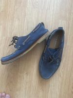 Edle Marc O'Polo Wildleder Schuhe blau - NP: Fr. 199.-