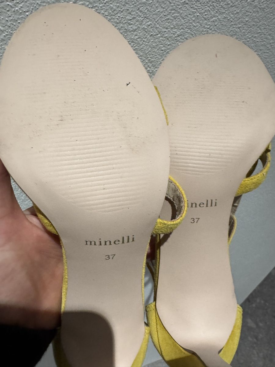 Scarpe da donna: Minelli Yellow Fringed Heels, Size 37 – Usato da Jonen venduto da chrispluess 5