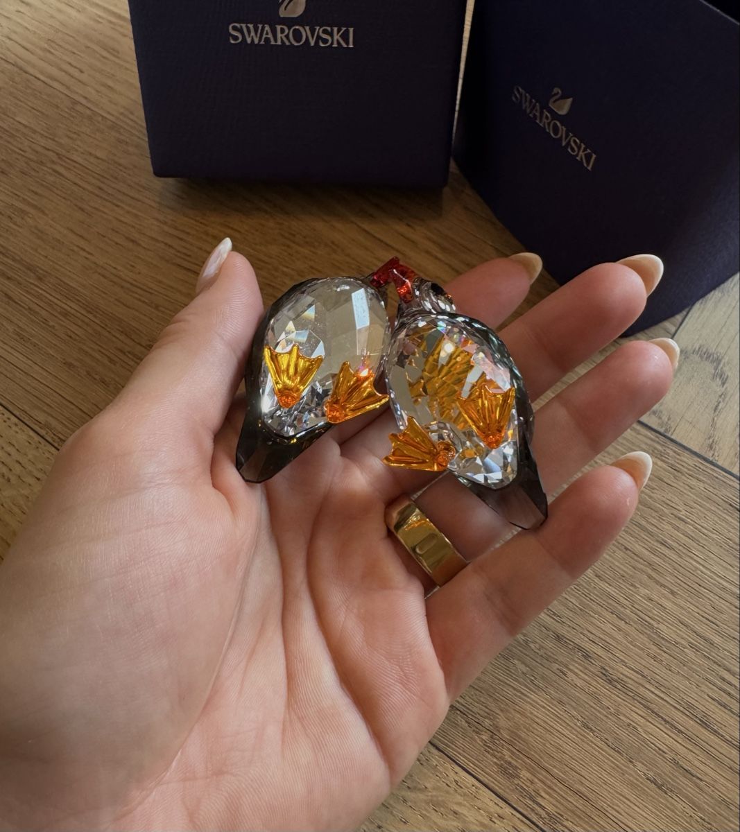 Swarovski Statuette: Swarovski atlantic puffins – Nuovo (secondo la descrizione) da Basadingen venduto da ron_2jtj 2