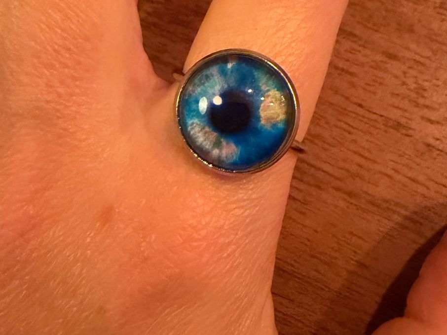 Anelli: Einzigartiger Ring "Blaues Auge" – Nuovo (secondo la descrizione) da Gams venduto da Mariawicca 5