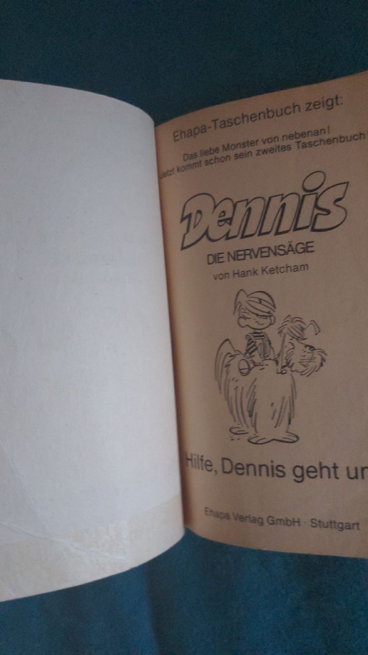 Comics: Dennis die Nervensäge - Ehapa Taschenbuch Comic Nr. 9 – Gebraucht aus Niederscherli von Mon_Art 2