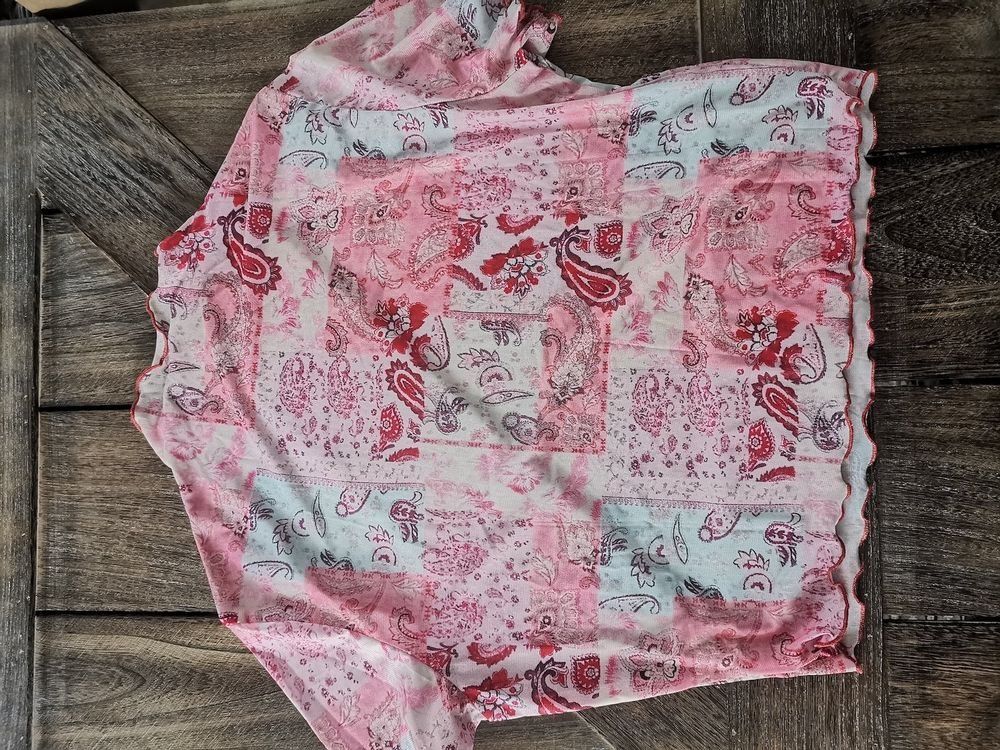 Top: Hals-Crop-Top Mesh, Gr.XL – Nuovo (secondo la descrizione) da Luzern venduto da Tavolna 4