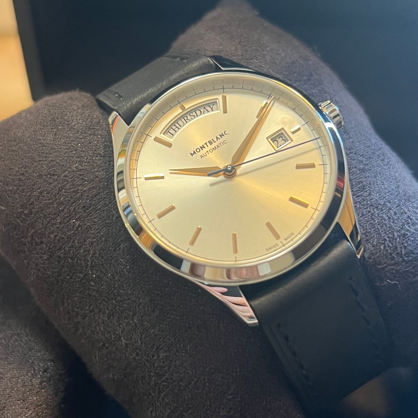Montblanc Uhren: Montblanc Heritage Chronométrie Full Set 118224 – Gebraucht aus Carouge GE von Watchaser 7