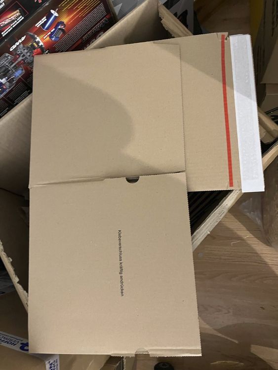 LIQUIDATION Verpackung mit Blitzboden Versandkarton ca.90St | Kaufen ...
