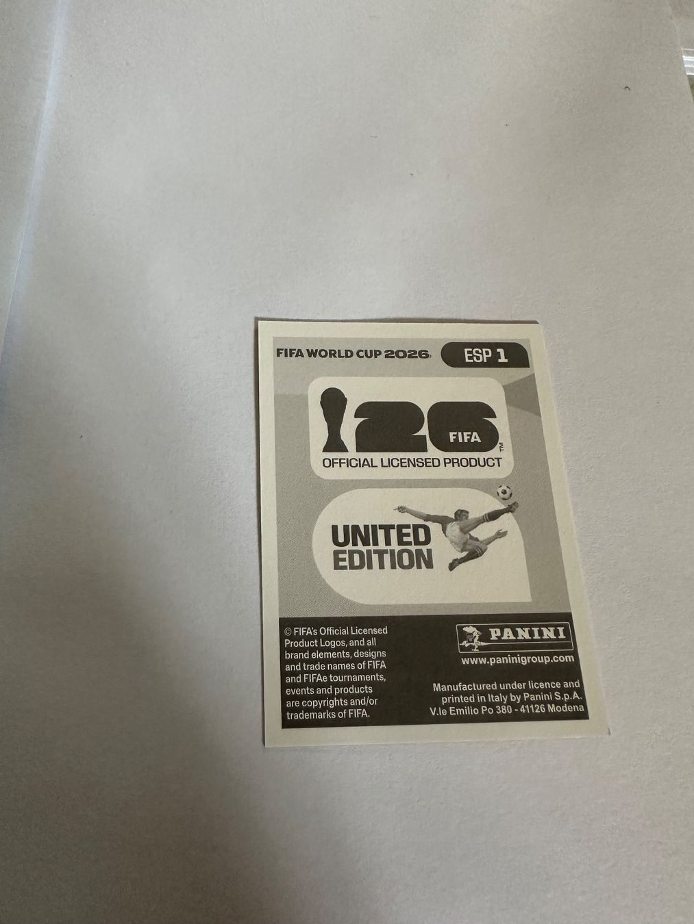 Panini Sammelbilder & Trading cards: PANINI ESP1 ESPAGNE – Gebraucht aus Payerne von mike_lth 1