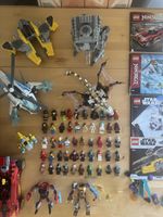 LEGO Star Wars, Ninjago & Marvel Konvolut mit Figuren