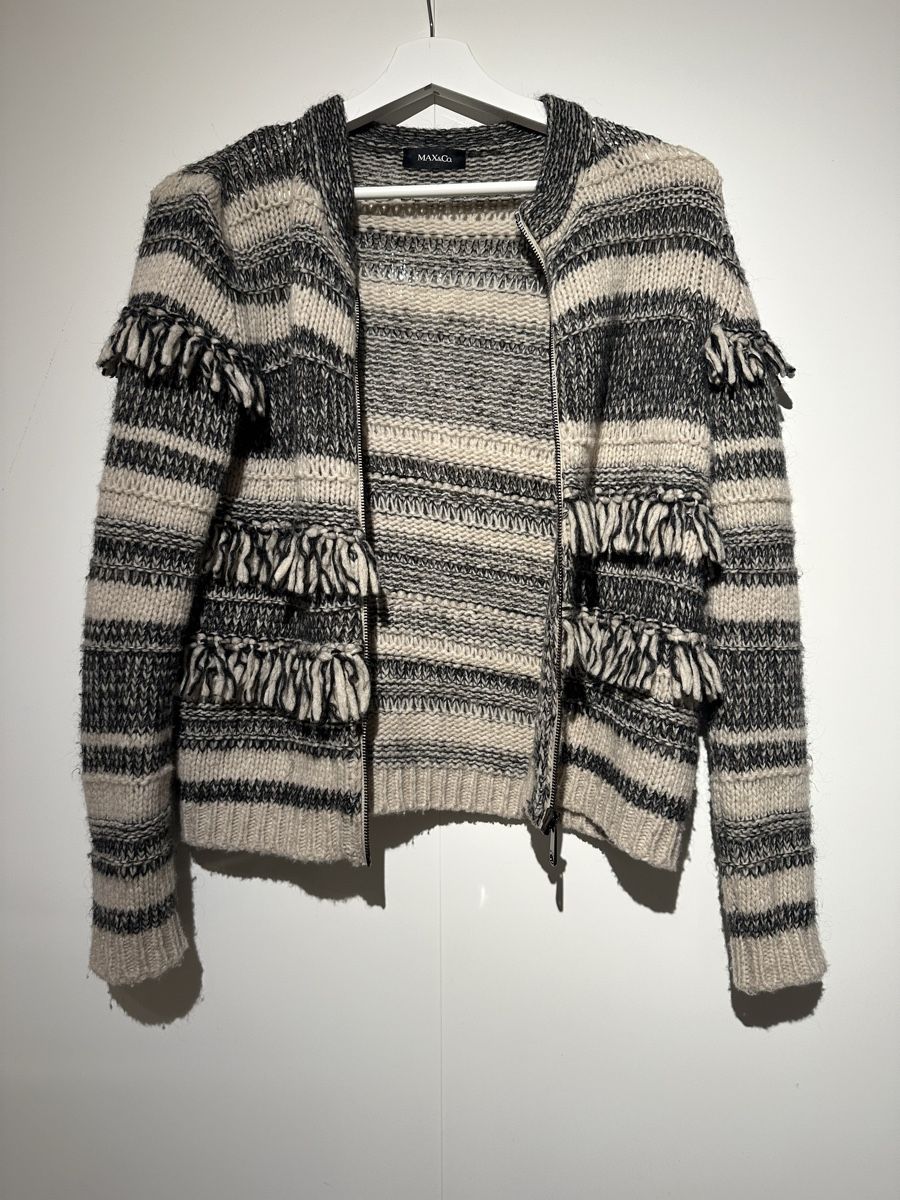 Max Mara Maglioni & Felpe: Beige Schwarz Strickjacje Max&Co Grösse S – Usato da Uster venduto da Monika_OB 2