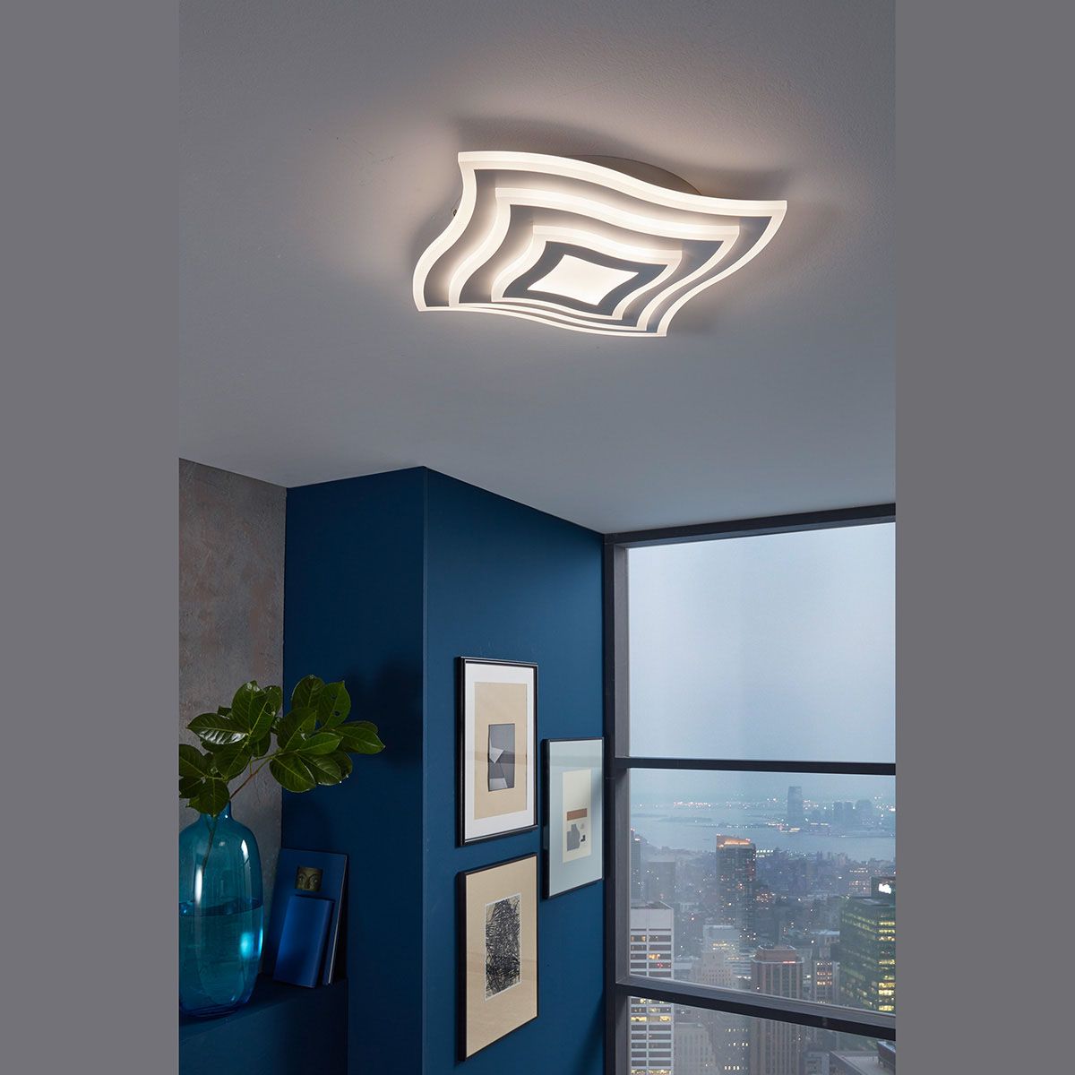 Kronleuchter & Deckenlampen: LED Deckenleuchte, Dimmer, 43 cm x 43 cm – Neu (gemäss Beschreibung) aus Kreuzlingen von Smart-Light 3