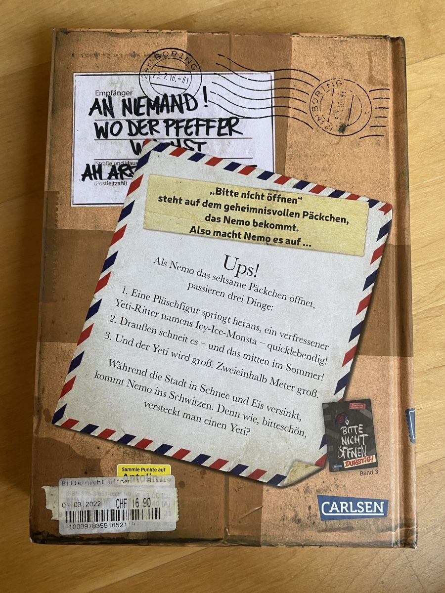 Libri: Bitte nicht öffnen! Bissig! – Usato da Baden venduto da miri.2000 1