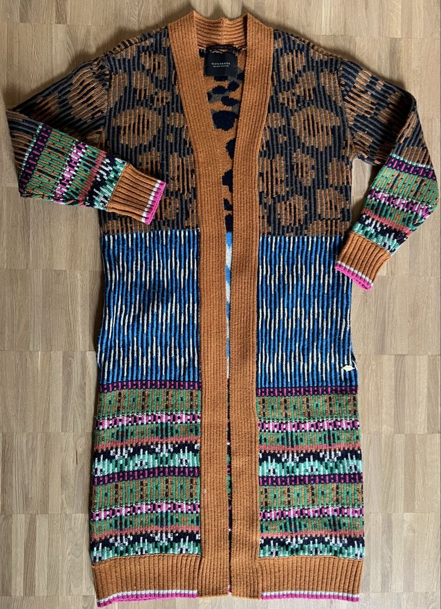 Giacche: Langer Strickmantel von Maison Scotch – Nuovo (secondo la descrizione) da Regensdorf venduto da Barbara9 4