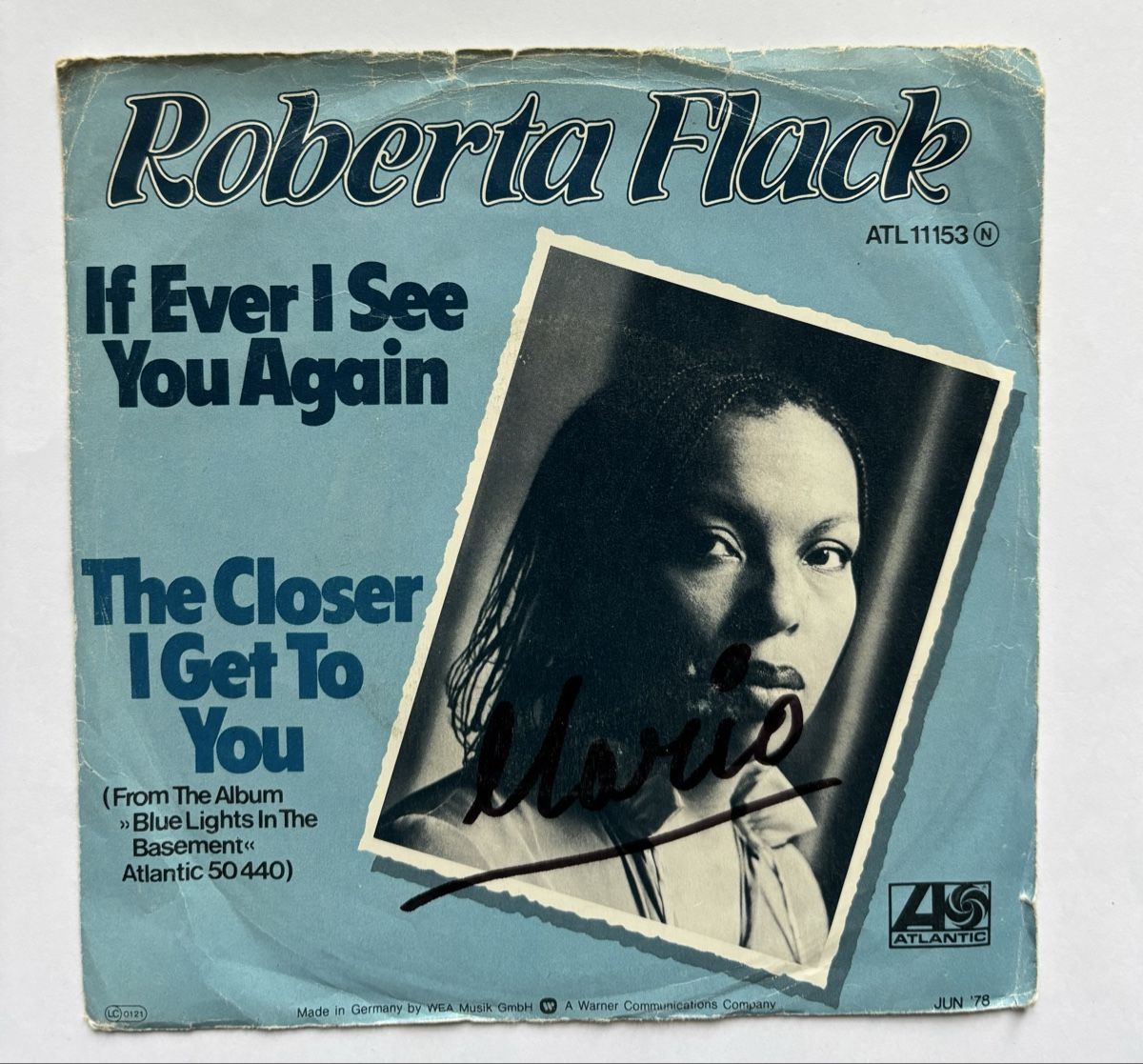 Schallplatten: Roberta Flack - If I Ever See You Again Vinyle 45 VG+ – Gebraucht aus Neuchâtel von Deivid2