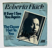 Roberta Flack - If I Ever See You Again Vinyle 45 VG+