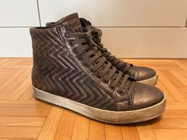 Coole Sneaker, Bronze Optik, Grösse 37,Top!
