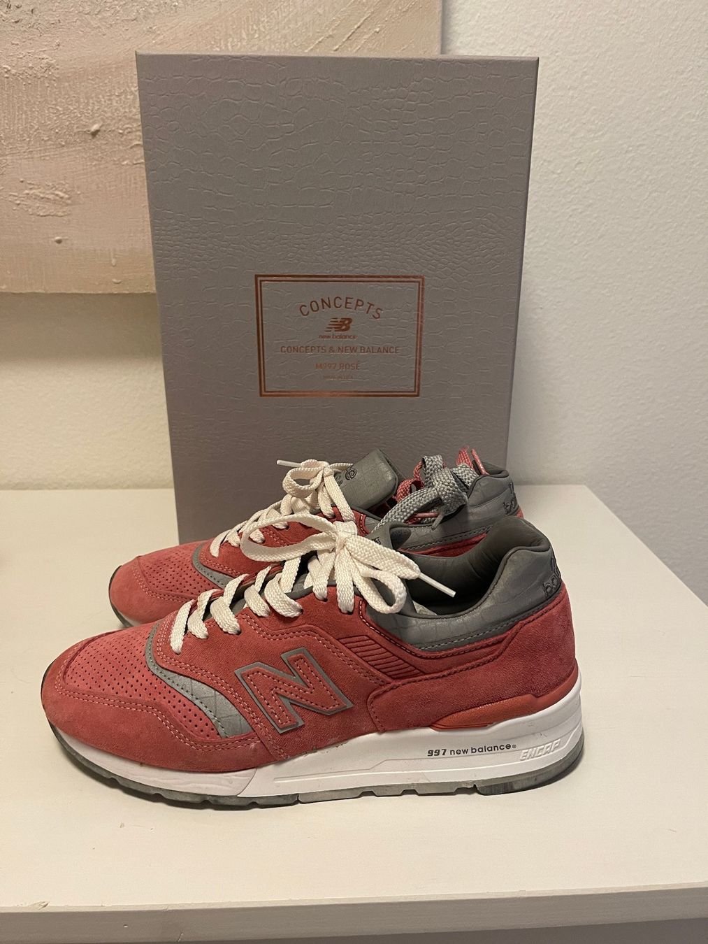 New balance 997 concepts rose hot sale