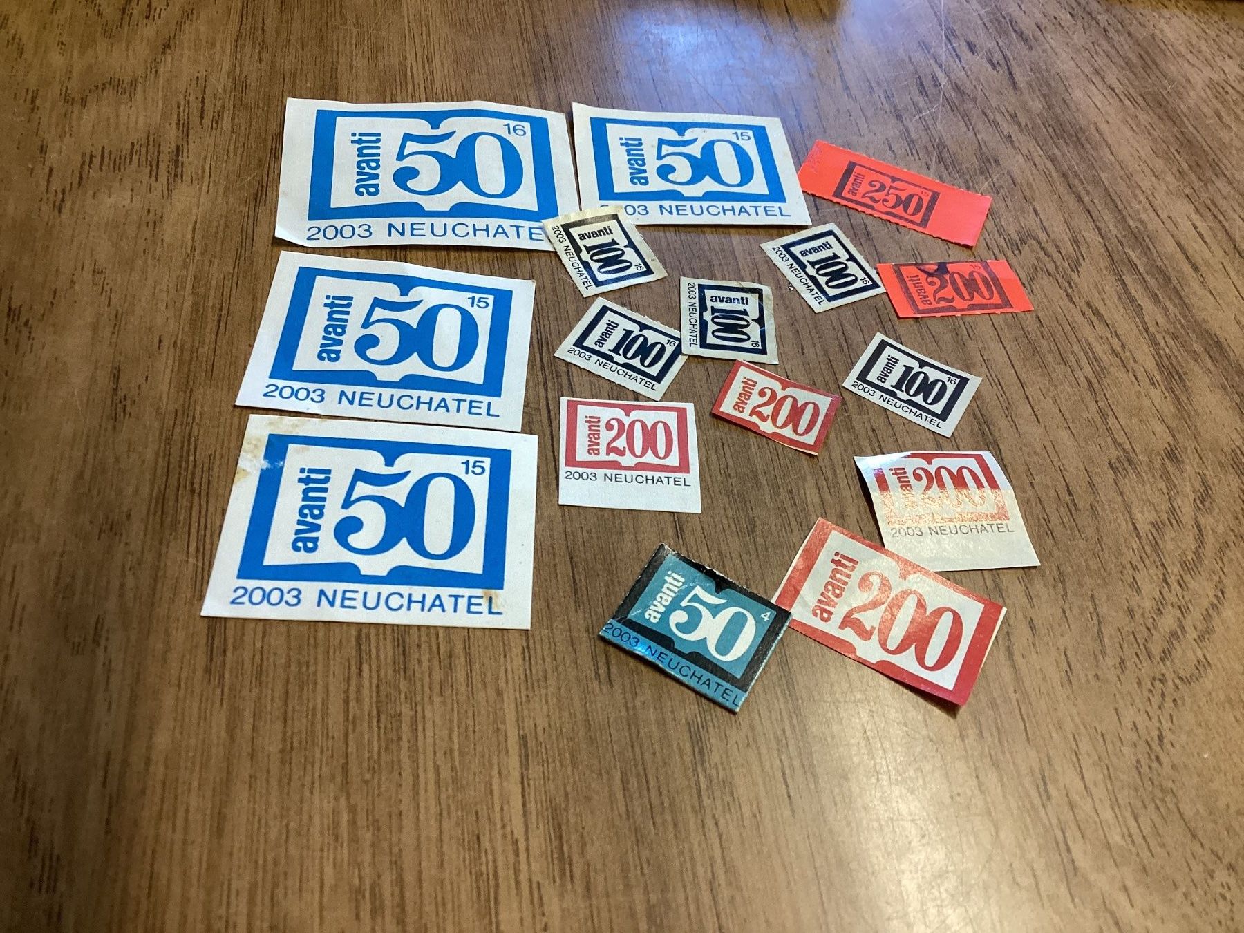 Timbres & points: Avanti-Marken, ( 1000) Punkte – Neuf (Voir description) à lyss par Dsll