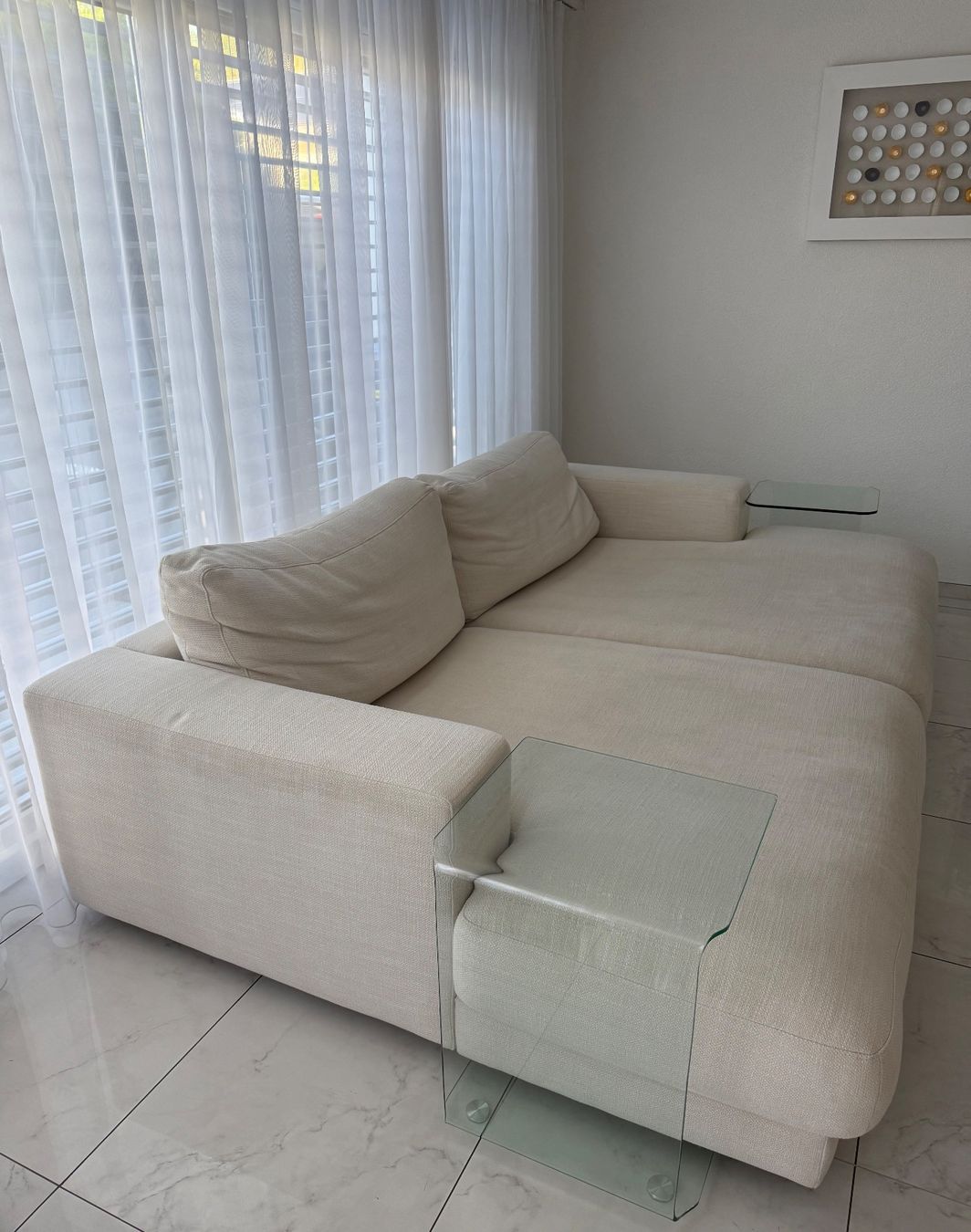 Livique Divani: Grosses Sofa beige gebrauchter Zustand – Usato da Schönenwerd venduto da myi_7j5m 1