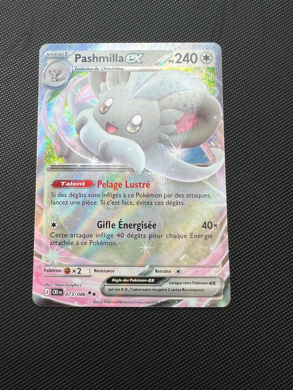 Pokémon Carte collezionabili: Pashmilla ex 073/086 CRI – Nuovo (secondo la descrizione) da St-Blaise venduto da Ralphro