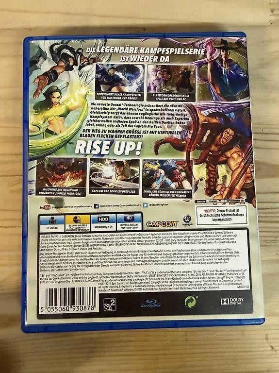 Sony Giochi: Street Fighter V PS4 Spiel – Usato da Dietikon venduto da Sir.Franzelot 1