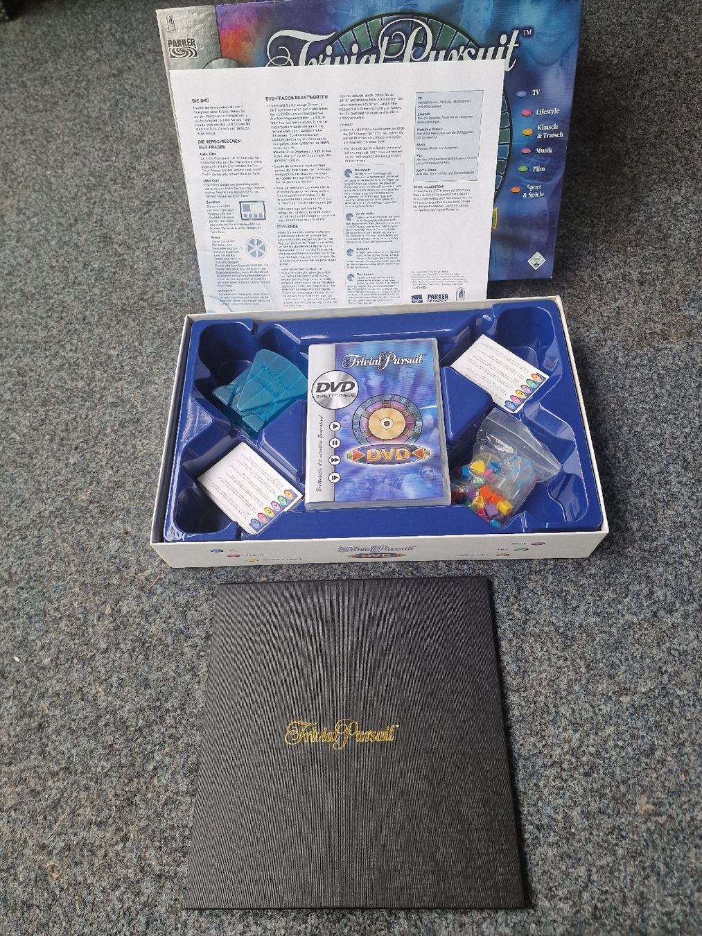Parker Spiele: Trivial Pursuit Brettspiel mit DVD – Gebraucht aus Wädenswil von Gabinomi 1