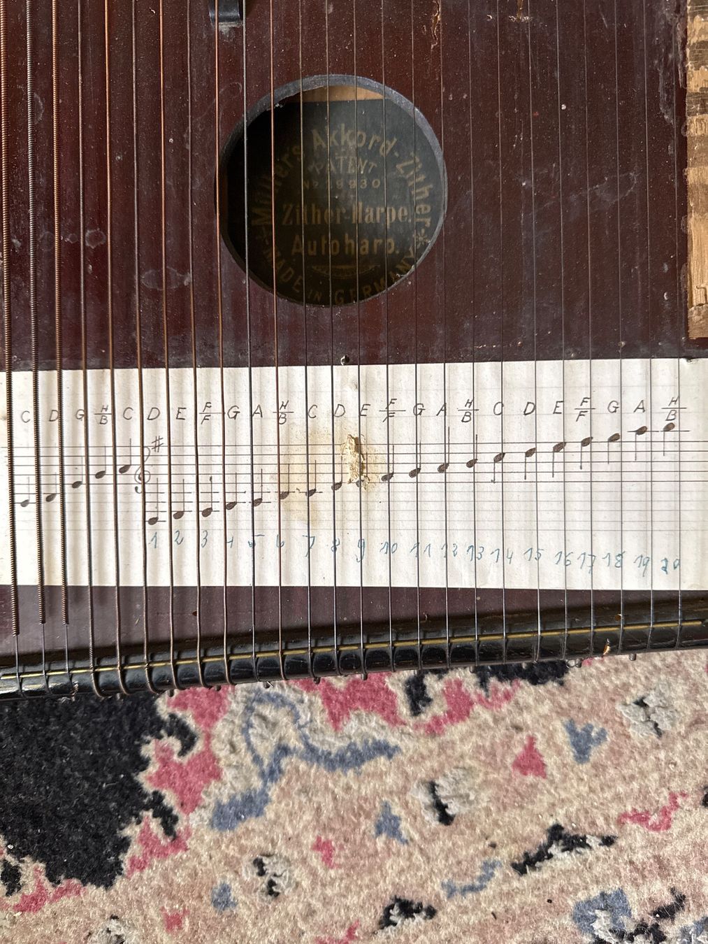 Strumenti musicali: Zittern antiker Instrument – Usato da Grabs venduto da mayram27 1