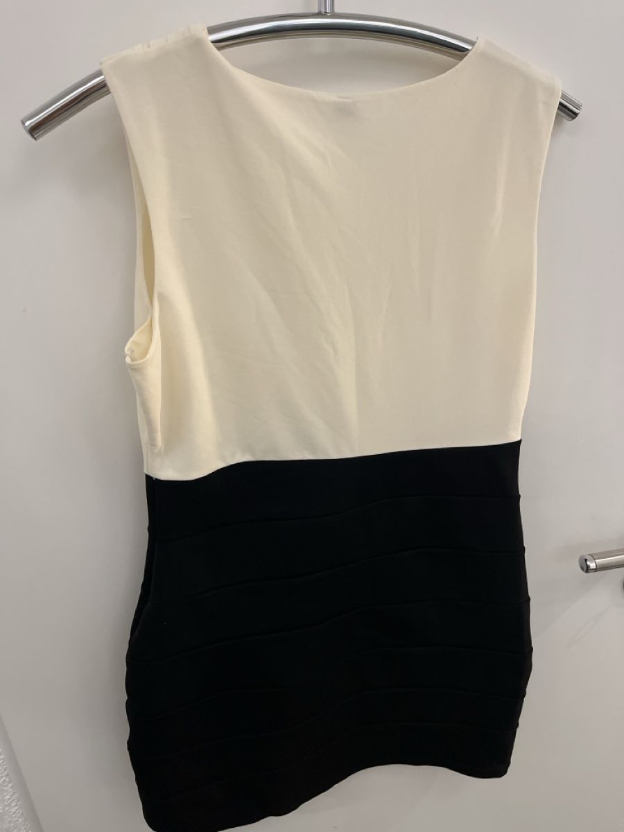 Vestiti: Elegantes Etuikleid, schwarz-weiss, – Usato da Gysenstein venduto da happy_life_ 2