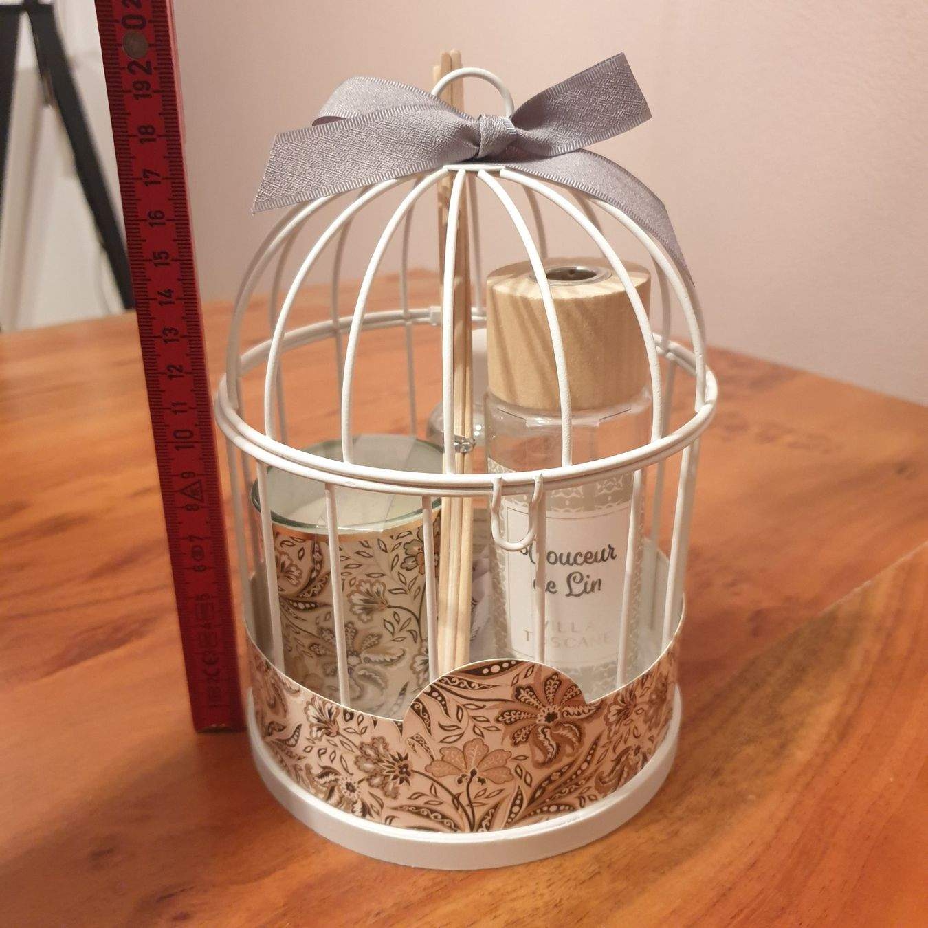 Diffuseurs: Geschenk Set Duftkerze / Diffuser, shabby chic, neu & ovp – Neuf avec emballage d'origine à Neuendorf par DeSiriA 3