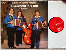 Schwyzerörgeli-Trio Liebi - Mit Musig Geits Besser! LP 🛀