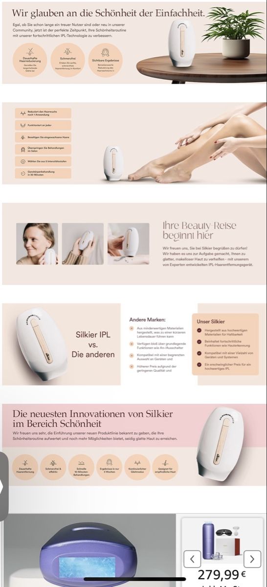 Epiliergeräte: Silkier IPLuxe Haarentfernung Starter Kit - Neu & OVP! – Gebraucht aus Steinhausen von Marmottarosa 4